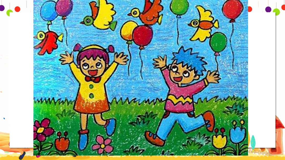 幼儿园大班美术教案：我的好朋友