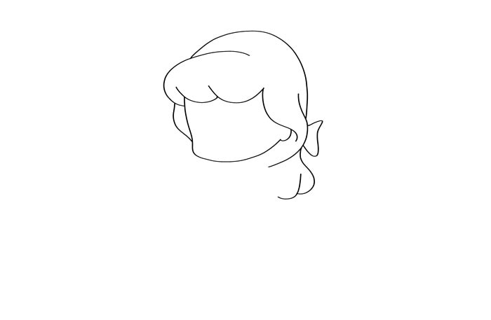 灰姑娘简笔画图片教程