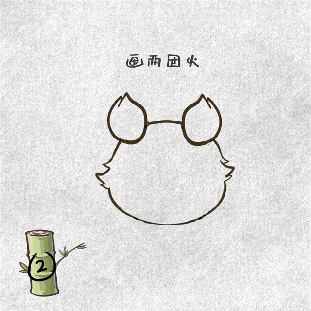 成都大运会吉祥物蓉宝简笔画图片教程