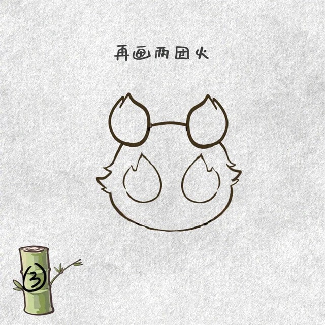 成都大运会吉祥物蓉宝简笔画图片教程