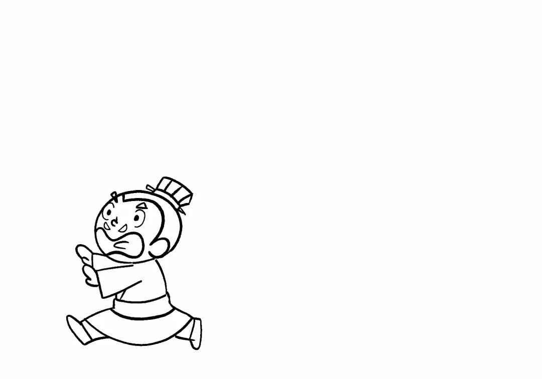 成语故事叶公好龙简笔画图片教程