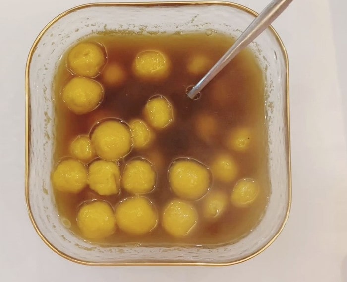 网红饮品Q弹美味的南瓜红糖水的做法