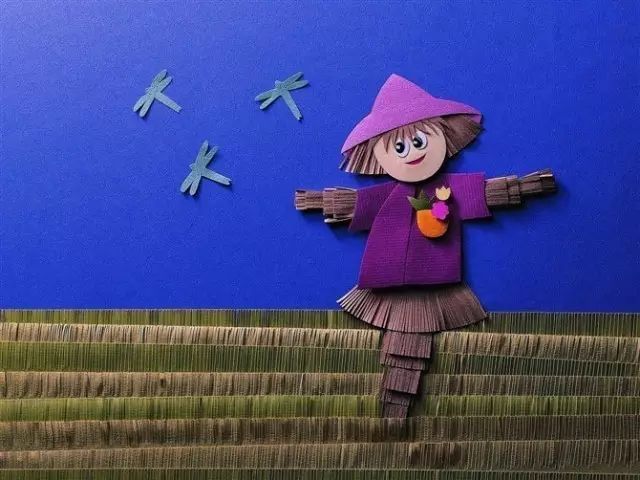 幼儿园墙面布置创意粘贴手工