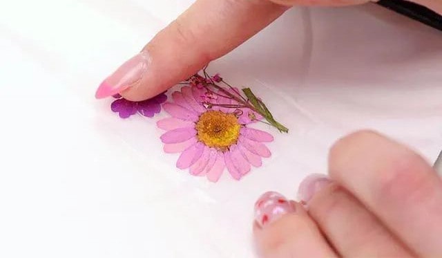 怎么用干花瓣制作书签方法