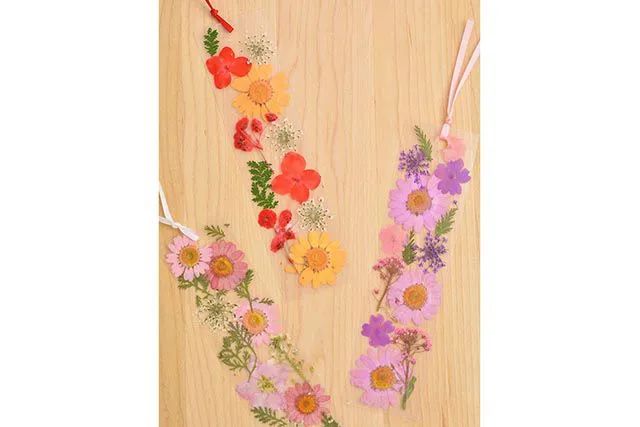 怎么用干花瓣制作书签方法