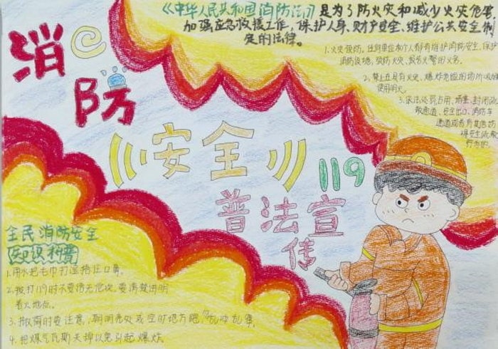 成长路上法治同行手抄报图片