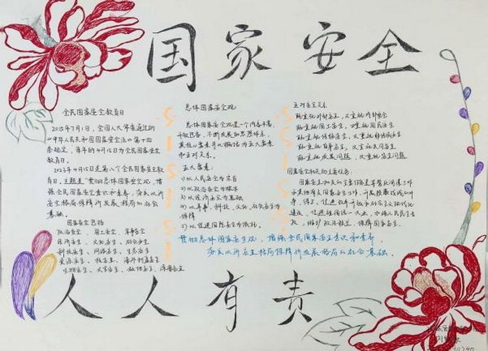 成长路上法治同行手抄报图片