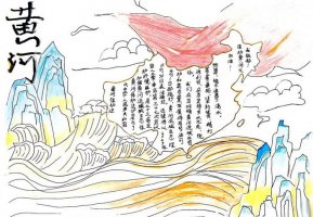 保护黄河手抄报图片简单又漂亮（精选5张）