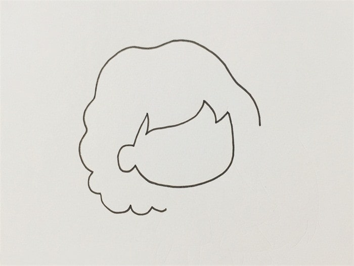 母亲节妈妈和女儿图片简笔画