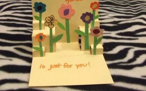 母亲节立体贺卡手工制作