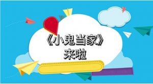 幼儿园大班综合教案《小鬼当家》