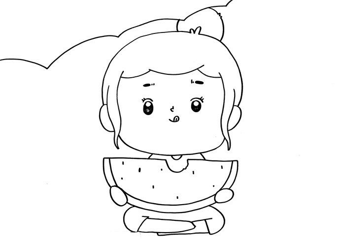 画夏天的一幅画怎么画