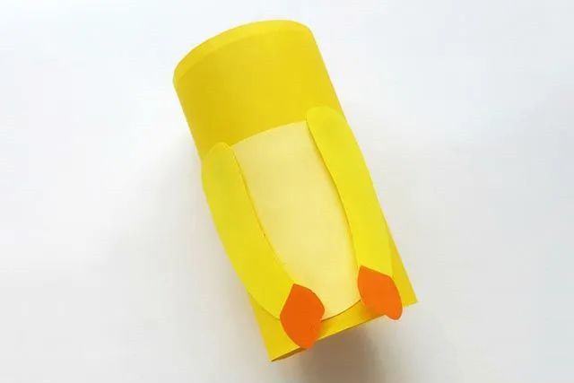 卫生纸筒废物利用手工制作狮子