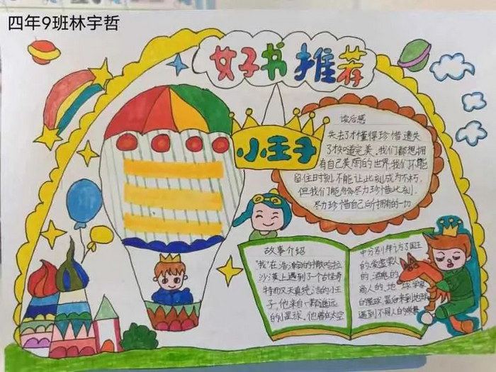 好书推荐手抄报简单漂亮