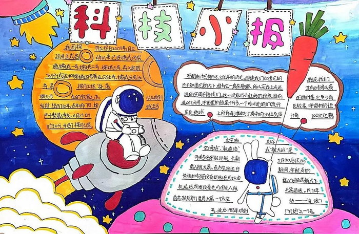 科技手抄报图片简单又漂亮