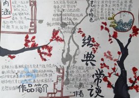 经典常谈手抄报图片初二（精选8张）