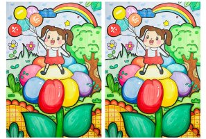 六一儿童节绘画作品教程