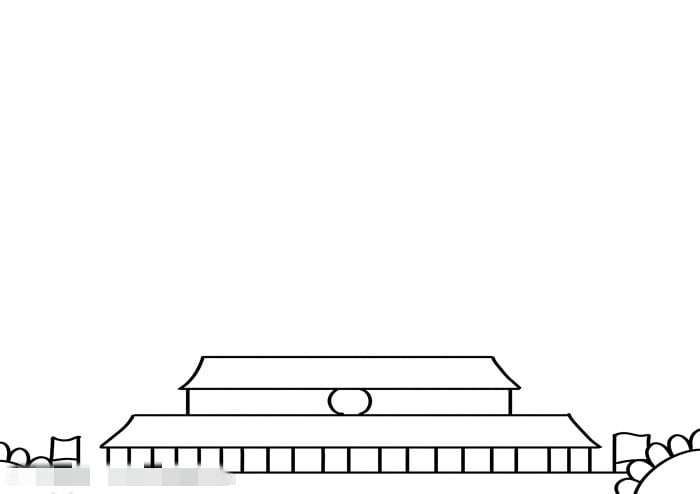 关于国庆节的儿童画怎么画