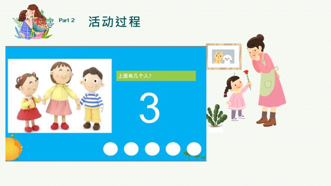 幼儿园小班音乐教案：我家有几口人