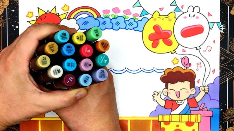 六一儿童节手抄报图片及内容简单又好看