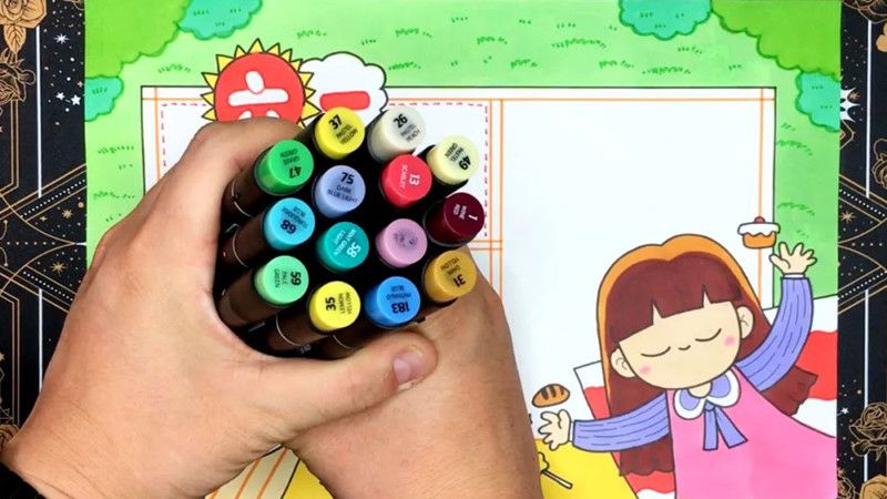 六一儿童节手抄报图片教程及内容