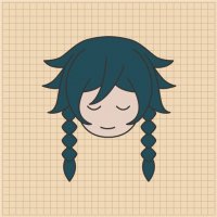 原神温迪头像简笔画图片教程