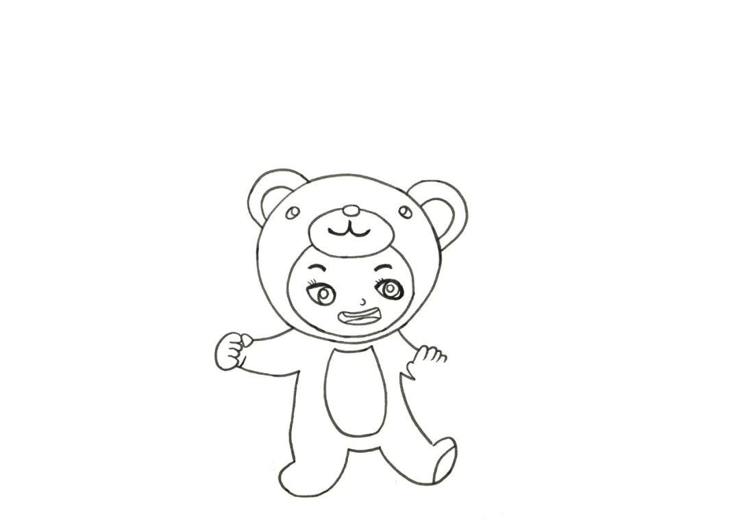 关于六一儿童节的画简单又好画《甜蜜六一》