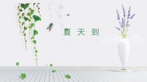 幼儿园小班艺术教案：夏天到（含PPT课件图片）