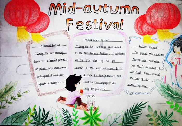 中国传统节日英文手抄报简单又漂亮