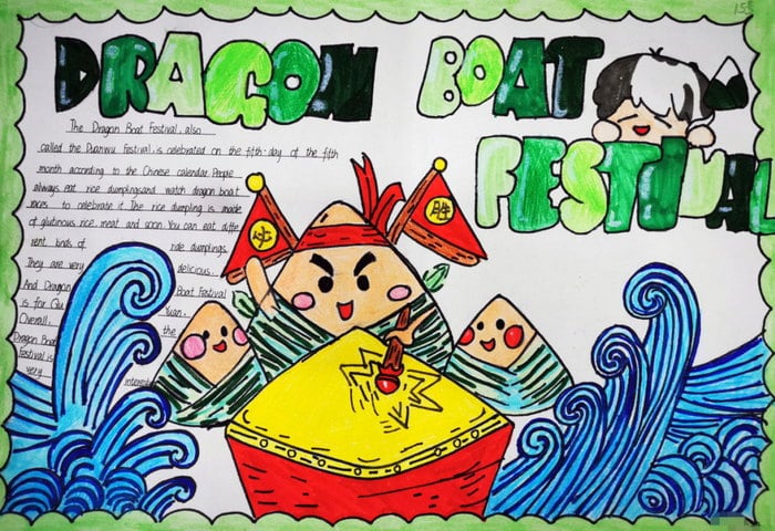 中国传统节日英文手抄报简单又漂亮