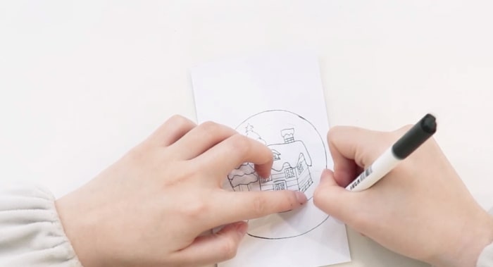 关于冬天书签的制作方法