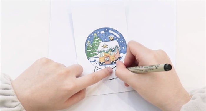 关于冬天书签的制作方法