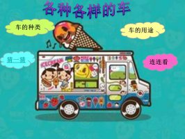 幼儿园小班科学教案：各种各样的车（含PPT课件图片）