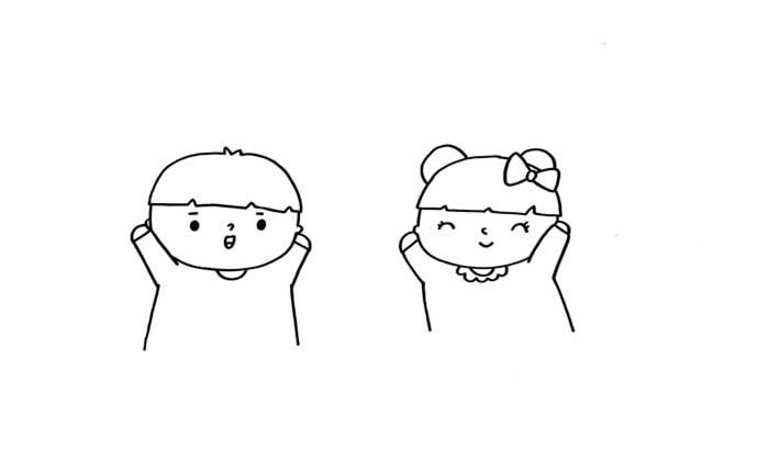 儿童七夕简笔画