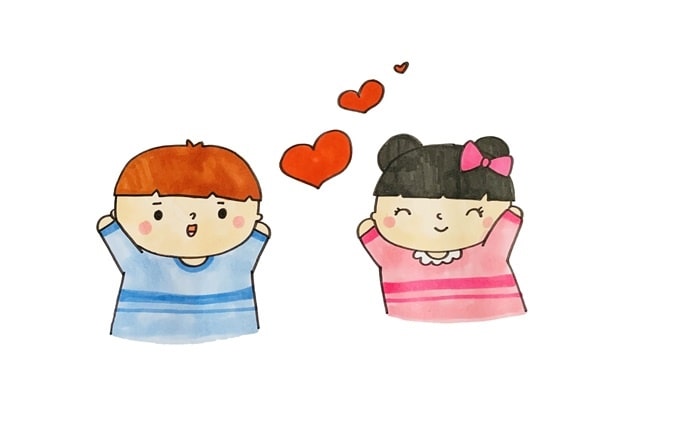 儿童七夕简笔画