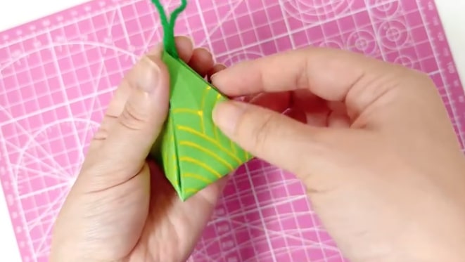 端午节手工折纸好看的粽子