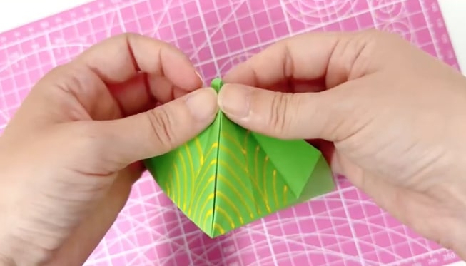 端午节手工折纸好看的粽子