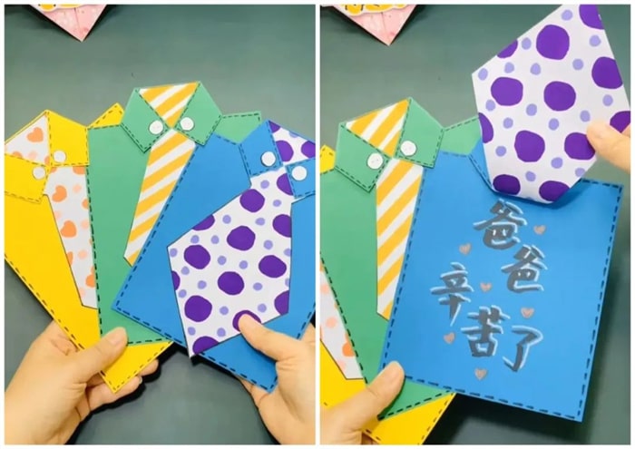 5款父亲节礼物手工创意简单又漂亮