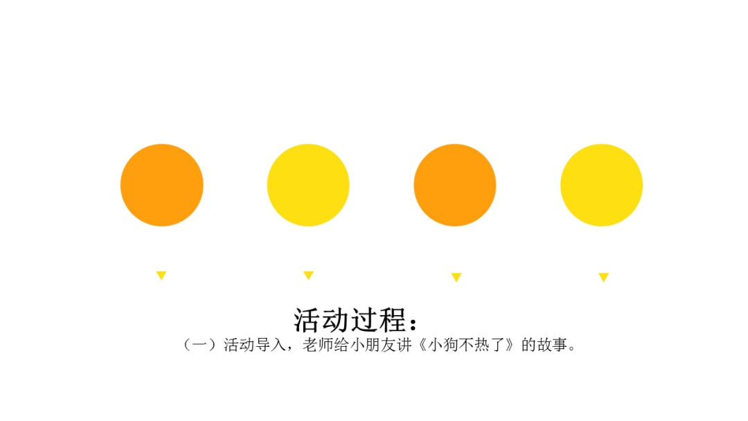 幼儿园中班健康教案：炎热的夏天