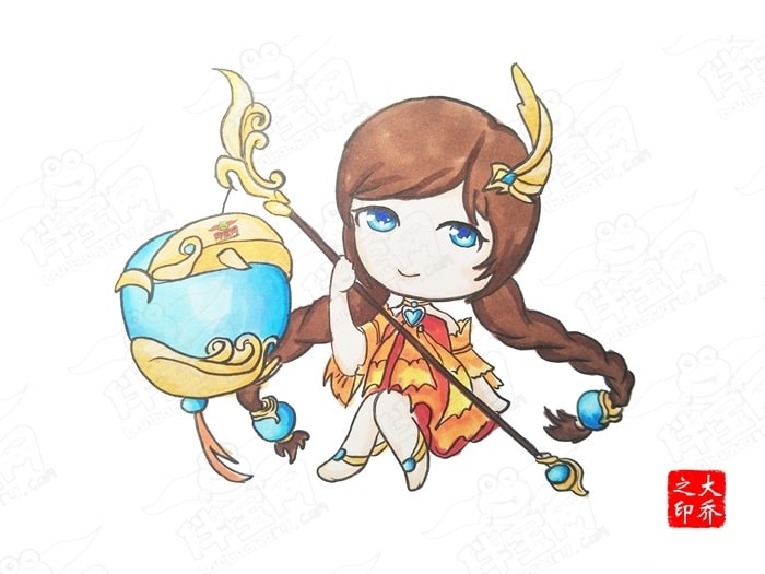 王者荣耀q版人物萌图