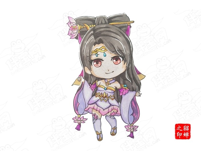 王者荣耀q版人物萌图