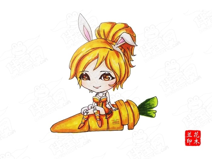 王者荣耀q版人物萌图