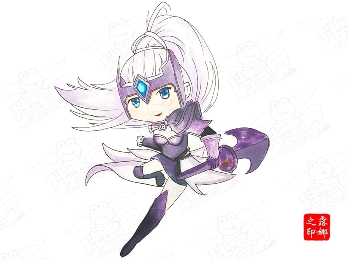 王者荣耀q版人物萌图