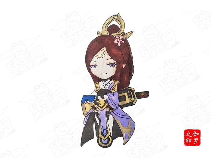 王者荣耀q版人物萌图