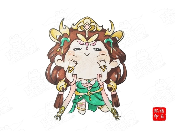 王者荣耀q版人物萌图