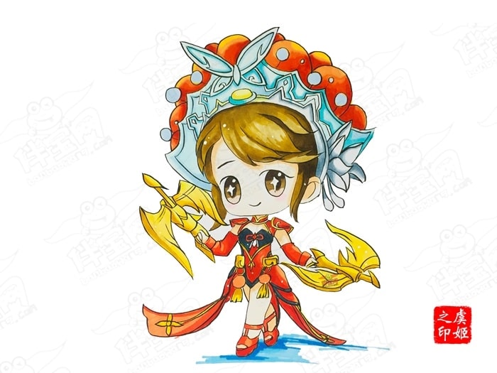 王者荣耀q版人物萌图