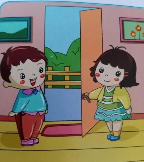 幼儿园安全教育教案《开关门要小心》