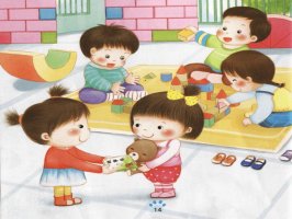 幼儿园小班教案《学会分享》