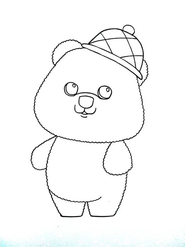 暑期少儿美术课程《极光下的北极熊》