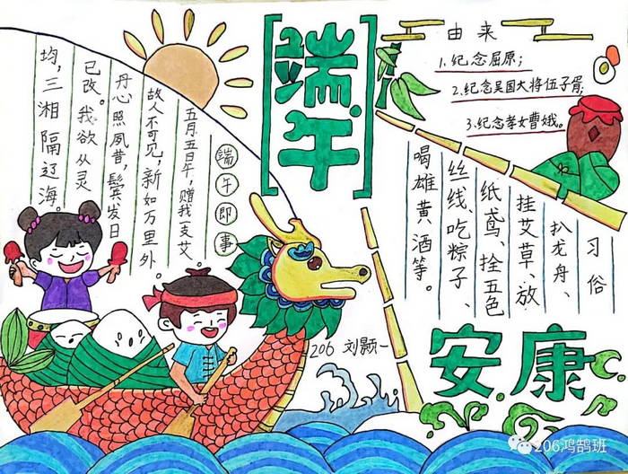 中华传统节日手抄报图片